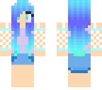 blue skin