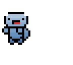 cute 50 shades of blue derpy turtle