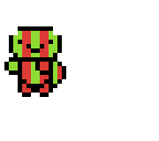 cute christmas derpy turtle
