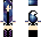 galaxy wolf girl