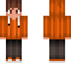 orange hoodie