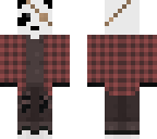 panda flannel