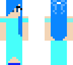 pretty blue girl