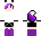 purple fox girl