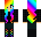 rainbow girl