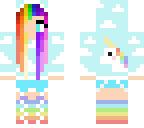 rainbow unicorn edit