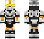 white and orange spartan