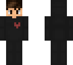 black boy heart onesie