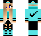 blue edit girl