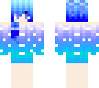 blue girl