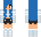 blue princess tomboy