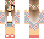 flower crown girl