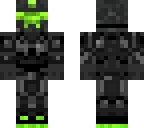 halo black and green