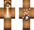 my skin in a rudolph onesie