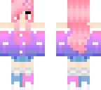 pink puffy girl