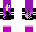 purple hair girl