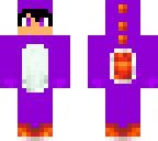 purple yoshi onesie