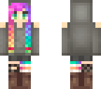 rainbow girl