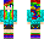 rainbow girl