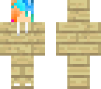 wooden hoodie with seasons hair