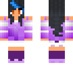 aphmau casual blue stripe