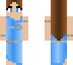blue dress