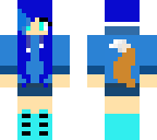 blue fox girl