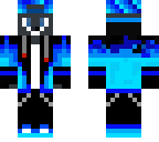 fire blue wolf boi