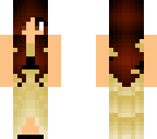 gold dress