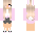 pink bunny girl