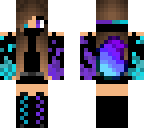 purple blue wolf