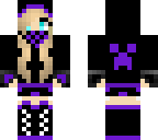 purple ninja girl