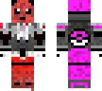 red pink panda