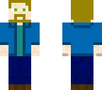 slim blonde beard