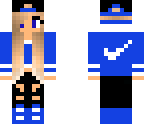blue nave girl