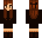 brown fall - girl