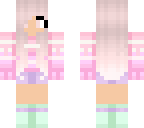 cute pink haired girl 2