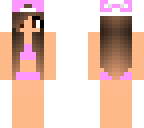pink bikini girl