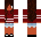 red striped girl