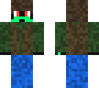 salohcinplayz's casual clothes skin with hood