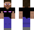 steve in enderman t-short