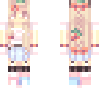 strawberry cake  pmc skin not mine