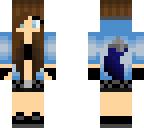 werewolf girl blue