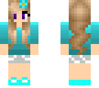 blue girl