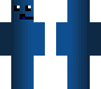 blue man