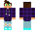 blue shoes