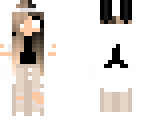 cute bonnie herobrine girl