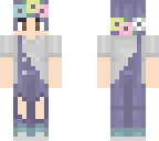 easter guy in purple overalls