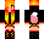 fire wolf girl