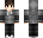 gray hoodie